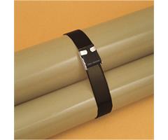 AE435G Band-It LBNT-F1015E025-A900 PPA-Coated SS316 Band 15,9 x 0,75 mm Stainless Steel SS316 (5/8") 25 m Tote